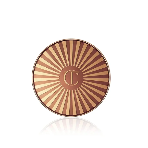 NIB $58 Charlotte Tilbury Beautiful Skin Sun-Kissed Glow Cream Bronzer #2 Medium - Picture 2 of 10
